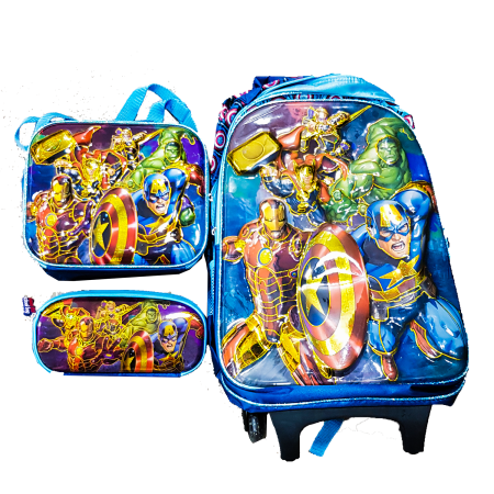 Avengers school bag-Trolley